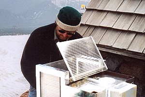 Prepping the unit for its first test