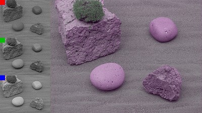 Red Green & Blue Images Combined