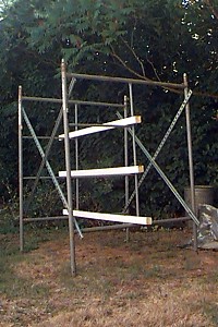 CEMSS Cave Scaffold base section